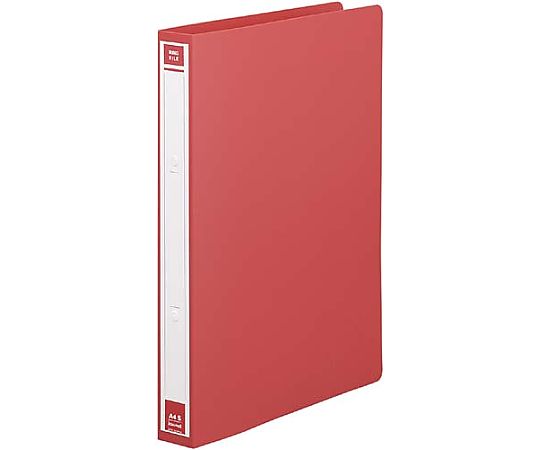 リングファイルPP 赤A4タテ 背幅36mm