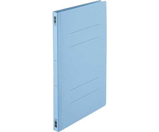 フラットファイル樹脂とじ具 A4縦 鮮青 10冊 5208-3532