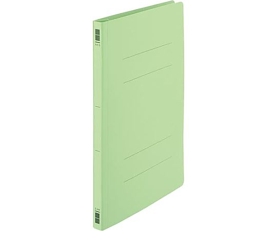 フラットファイル樹脂とじ具 A4縦 緑 10冊 5208-3549