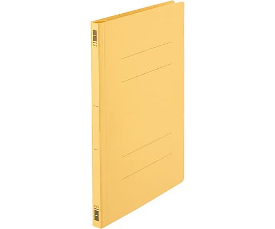 フラットファイル樹脂とじ具 A4縦 黄 10冊 5208-3587