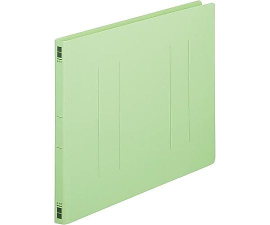 フラットファイル樹脂とじ具 B4横 緑 10冊