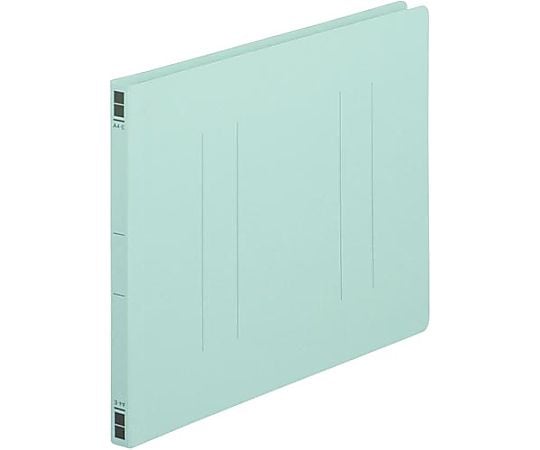 フラットファイル樹脂とじ具 A4横 青 10冊