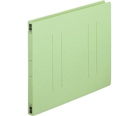 フラットファイル樹脂とじ具 A4横 緑 10冊