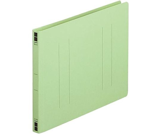 フラットファイル樹脂とじ具 B5横 緑 10冊