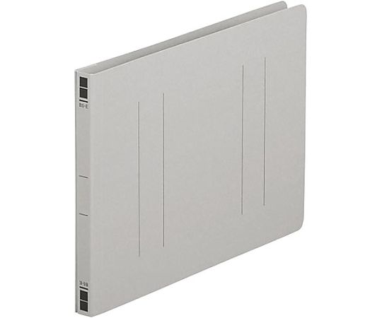 フラットファイル樹脂とじ具 B5横 灰 10冊