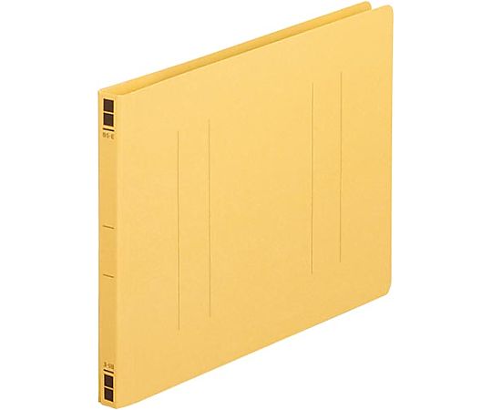 フラットファイル樹脂とじ具 B5横 黄 10冊