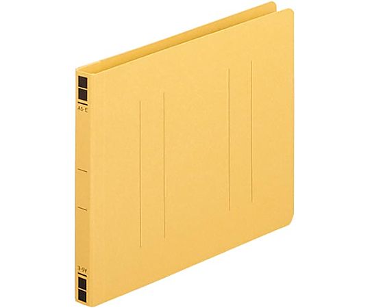 フラットファイル樹脂とじ具 A5横 黄 10冊