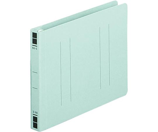 フラットファイル樹脂とじ具 B6横 青 10冊