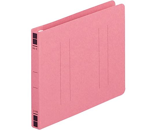 フラットファイル樹脂とじ具 B6横 桃 10冊