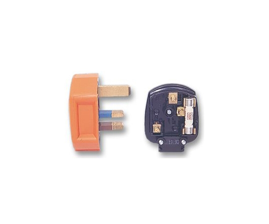 プラグ　13A　ラバー　オレンジ