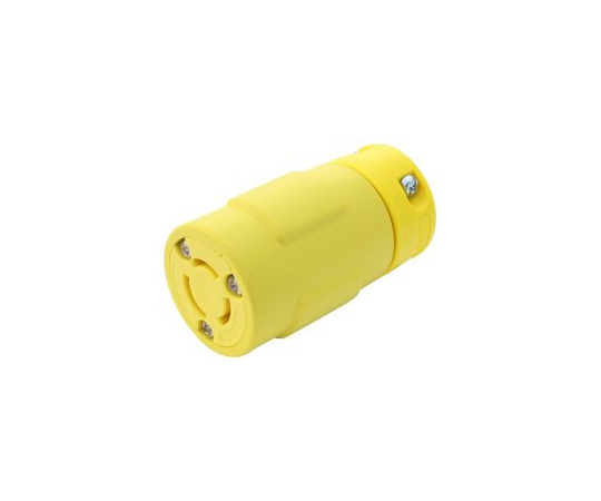 コネクタ　AC　電源　RCPT　15A　125V　イエロー