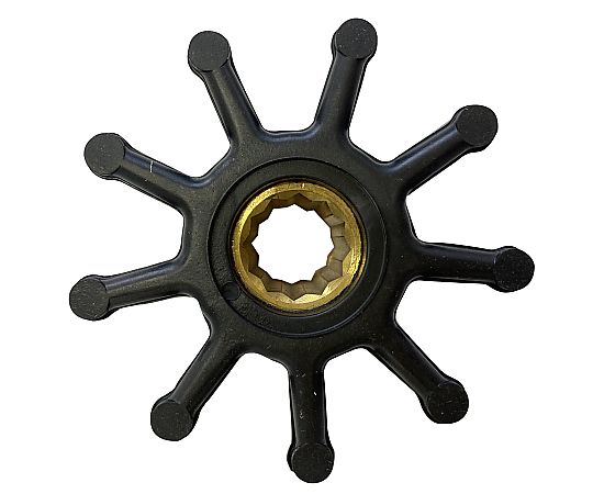 海水用単体ポンプ　ラバレックスポンプＭＦ用　インペラー（９枚羽根）