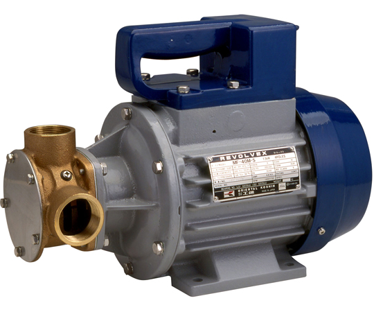 海水用モーターポンプ　ラバレックスポンプ　口径４０ミリ　三相２００Ｖ