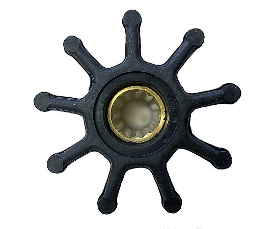 海水用単体ポンプ　ラバレックスポンプＭＦ用　インペラー（９枚羽根）