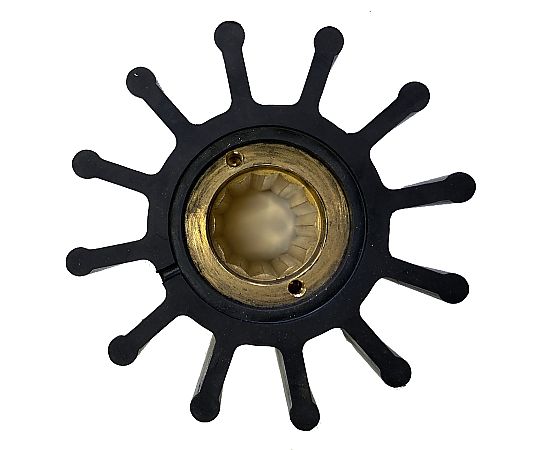 海水用単体ポンプ　ラバレックスポンプＭＦ用　インペラー（１２枚羽根）