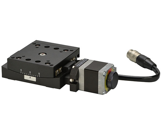 傾斜ステージ　送りねじ式　60mm×60mm　±5°
