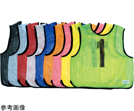 メッシュベストJr　蛍光グリーン　No.28