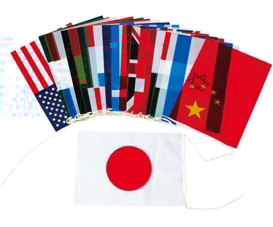 万国旗　SS20（連結済）　20ヶ国/組