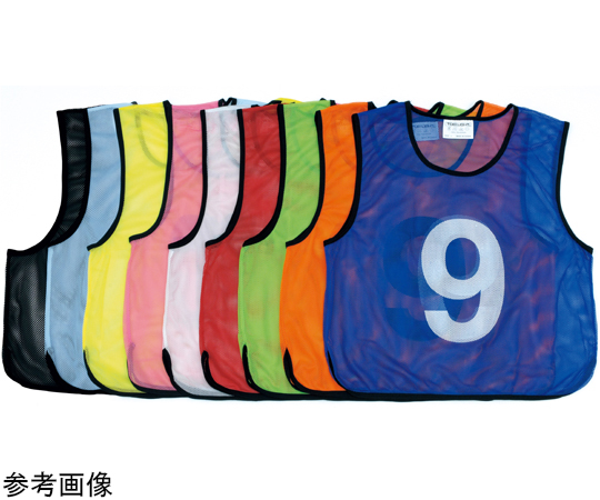 メッシュベスト　蛍光グリーン　No.7