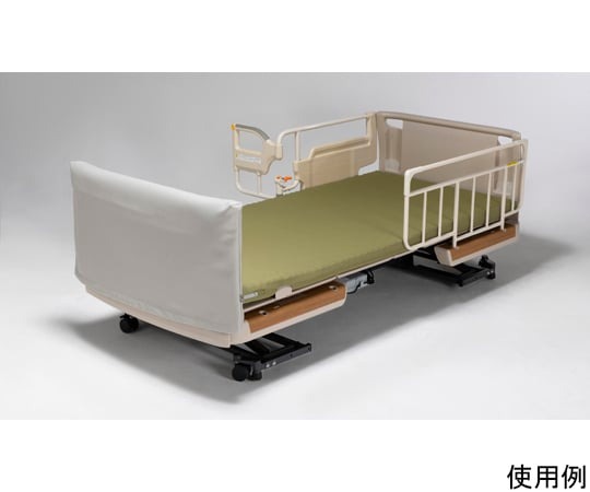 ヘッドボードクッションカバー グレー 0103