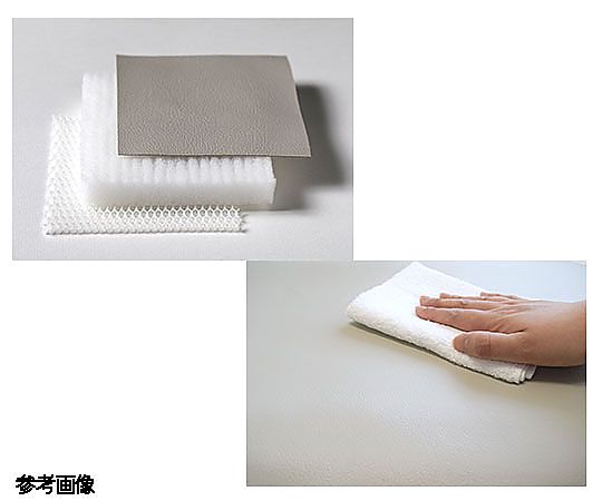 ヘッドボードクッションカバー グレー 0103