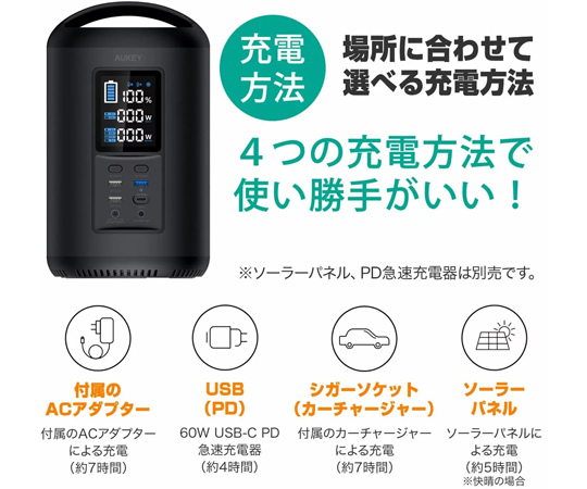 取扱を終了した商品です］ポータブル電源 Power Ares 200