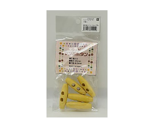 ウッドマンボ ボタン 5P 1パック（5個入）