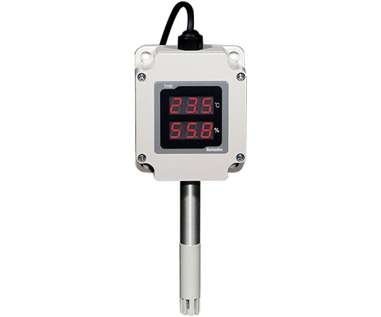 64-9613-11 温度・湿度調節器 （LED表示ウォールマウント/200mm/RS485