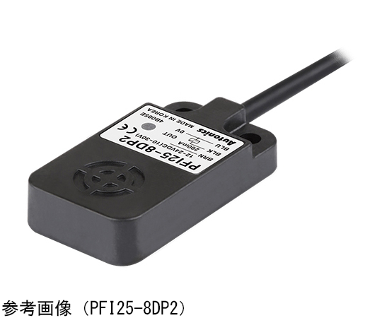 角型プラットタイプ近接センサ　（前面検出/NPN出力/検出距離8mm）