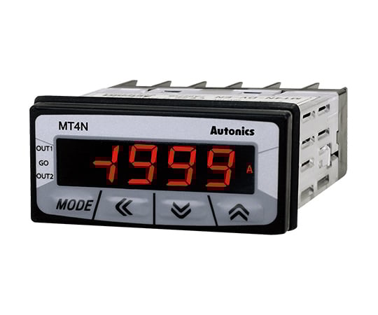 小型デジタルパネルメータ　（AC5A/NPN出力/AC/DC12～24V）