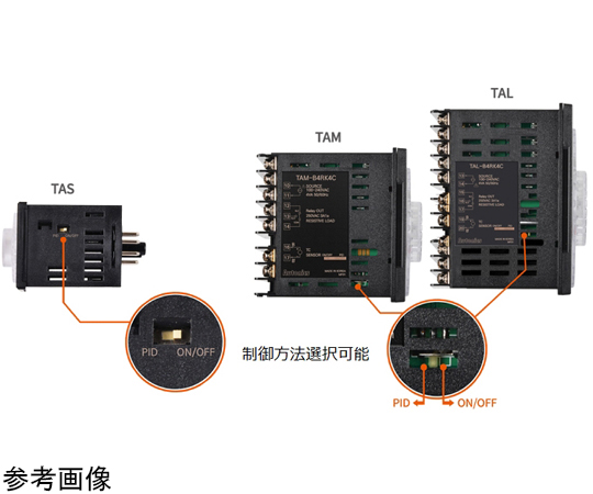 アナログ温度調節器　（0～200℃/DPt100Ω）　TASｰB4RP2C