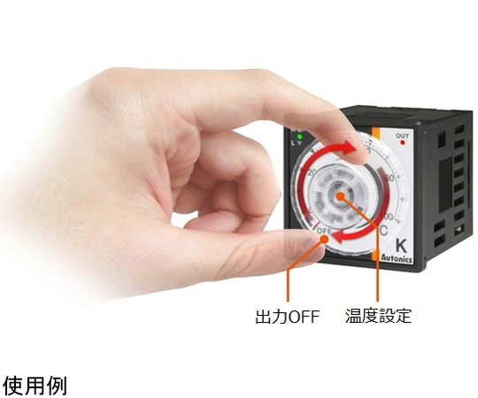 アナログ温度調節器　（0～200℃/DPt100Ω）　TASｰB4RP2C