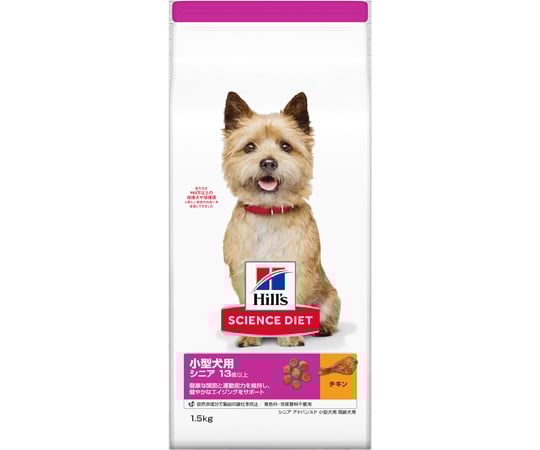 サイエンスダイエット　シニアアドバンスド　小型犬用　高齢犬用　1.5kg