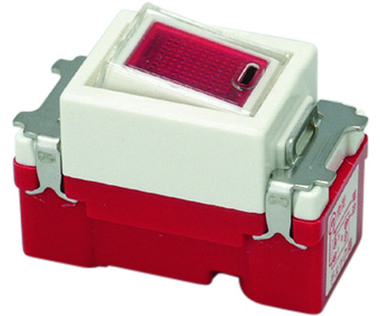 オーロラマークスイッチ　片切