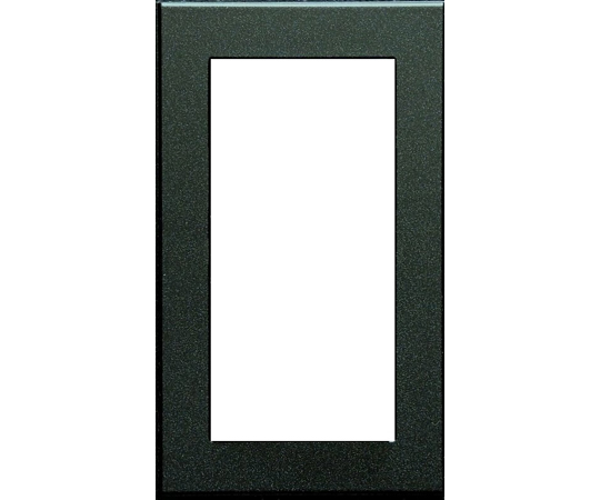 スイッチプレート　メタリックブラック色