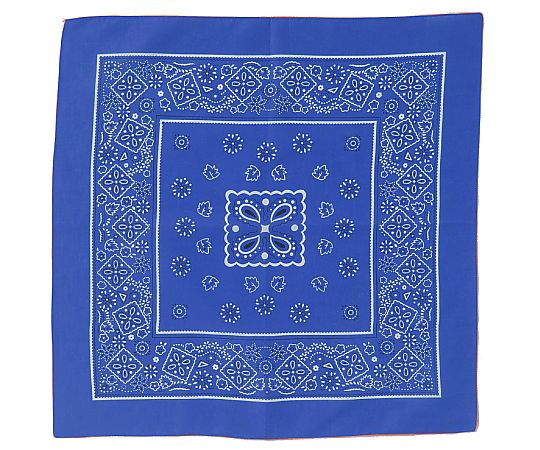 バンダナ　濃青