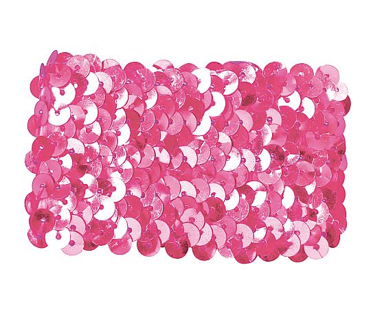 メタリックリストバンド ピンク 1組（2個入）