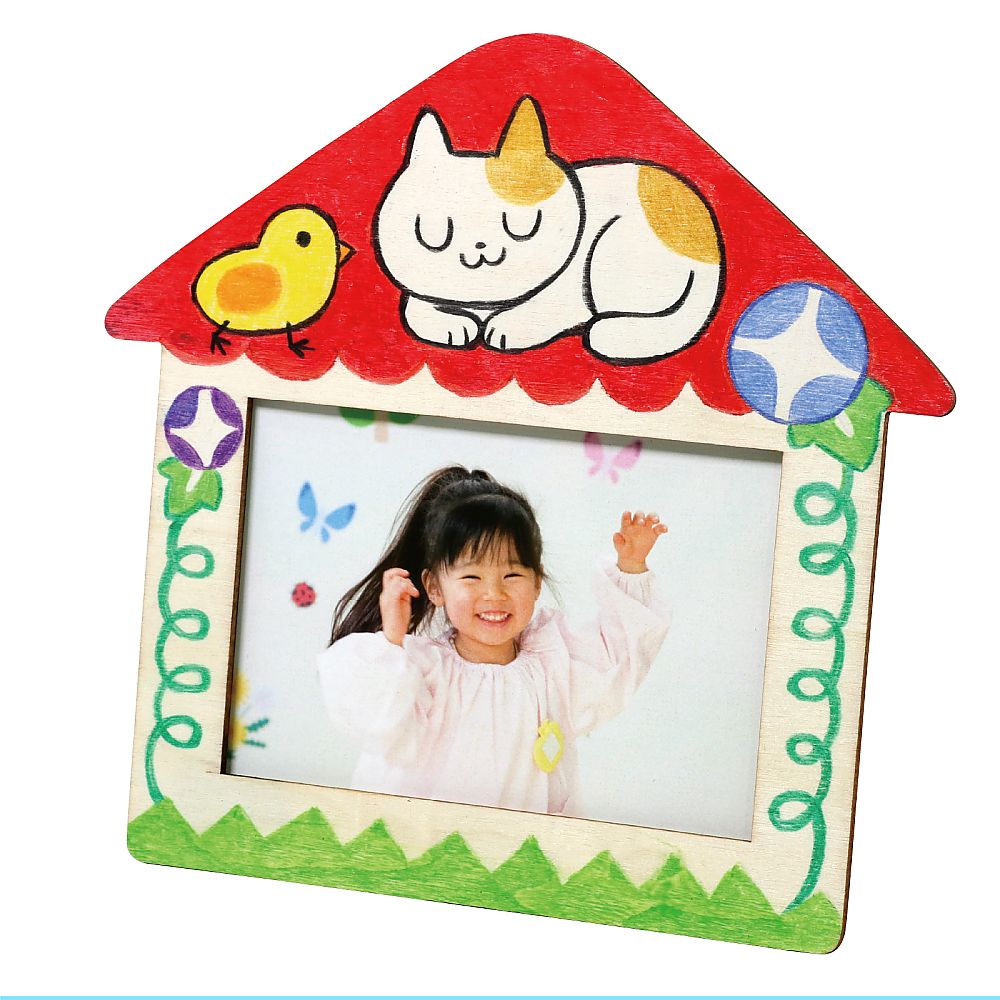 木製おえかきフォトフレーム