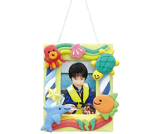 壁かけフォトフレーム　ATねんどM付