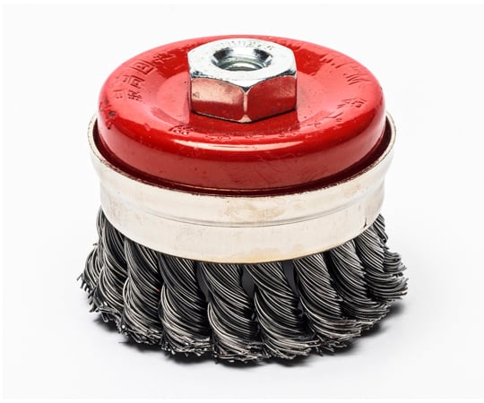 ハイパワーねじり線カップブラシ