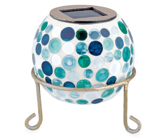 カレード　ソーラーガーデンライト　Blue　Bubble