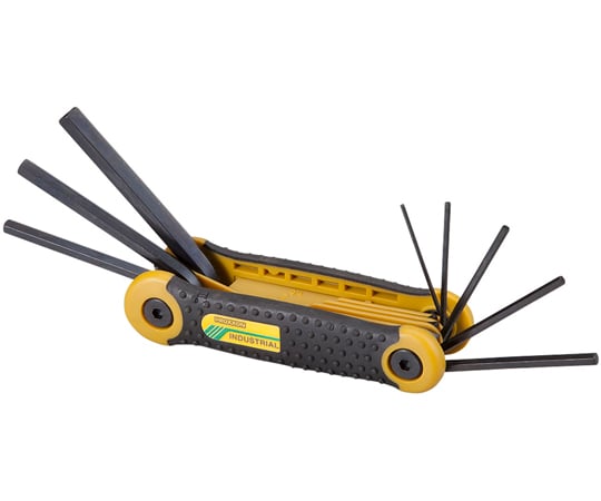 ポケット型ヘックスレンチ8点