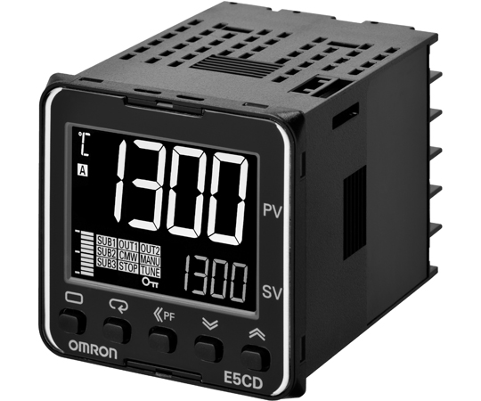 温度調節器（デジタル調節計）（48×48mmサイズ）　E5CDシリーズ