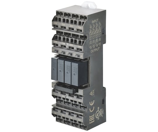 64-9682-87 ターミナルリレー リレー出力 DC24V G6D-F4PU DC24