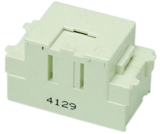 マイルド埋込モジュラー　薄型　コンデンサー付　6極2芯用