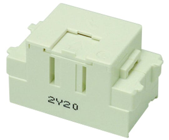 マイルド埋込モジュラー　薄型　コンデンサー付　6極4芯用