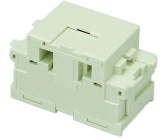 マイルド埋込モジュラー　コンデンサー付　6極2芯用