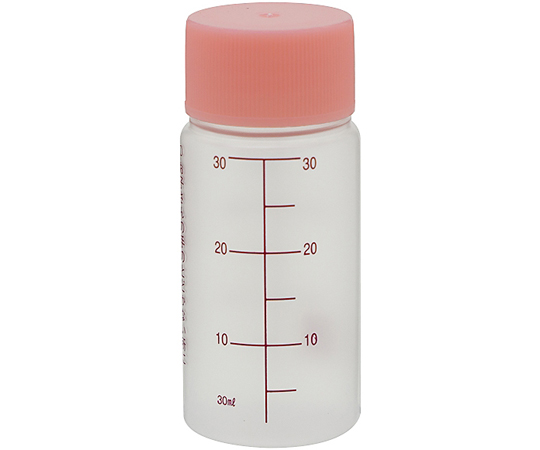NK外用瓶 30mL ノーマルキャップ（ピンク） 赤色目盛 1箱（200本入） B0450-000PK