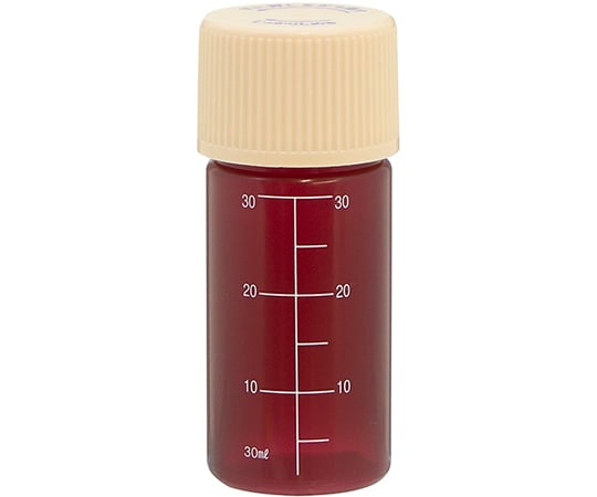 NK茶投薬瓶 30mL セーフティキャップ 白色目盛 1箱（200本入）