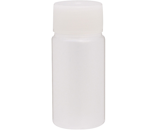 NK投薬瓶 30mL ノーマルキャップ（ホワイト：白） 目盛印刷なし 1箱（200本入） B0150-900WH